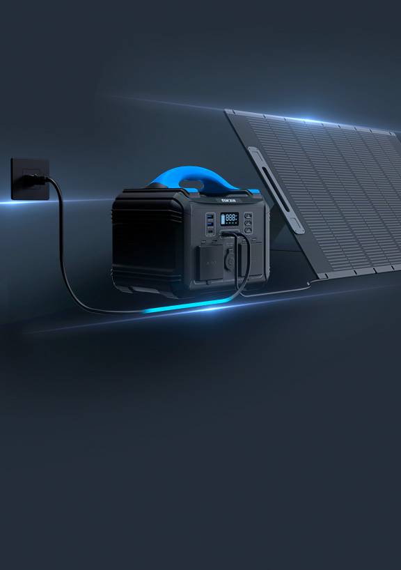 Generador eléctrico portátil Forza Titan FPP-T302-I, 300W, 220V, 236Wh, MPPT 4