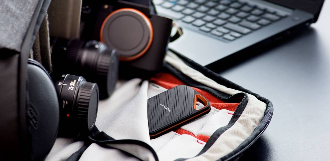 SSD Portable SanDisk Extreme PRO V2 2TB USB 3.2 Gen 2x2 NVMe IP65 Cifrado 4