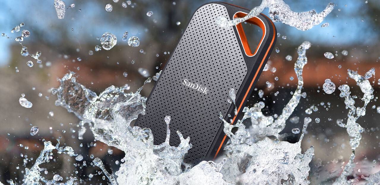 SSD Portable SanDisk Extreme PRO V2 2TB USB 3.2 Gen 2x2 NVMe IP65 Cifrado 6