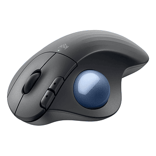 Mouse Trackball Inalámbrico Ergonómico, Logitech ERGO M575S - Grafito