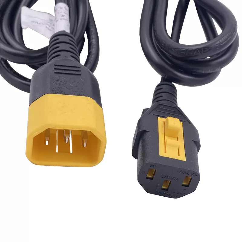 Cable de alimentación de bloqueo IEC C14 a C13 V 4