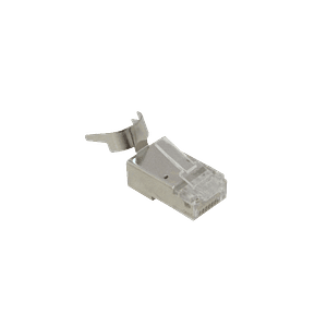 Conector CAT7 1,5mm RJ45 8P8C Bolsa 10-Conectores Machos Crimpeables oro-50um