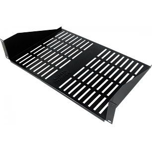 Bandeja Ventilada 2U 30cm-Fondo Bandeja Negra p/Rack req-Tornillos 