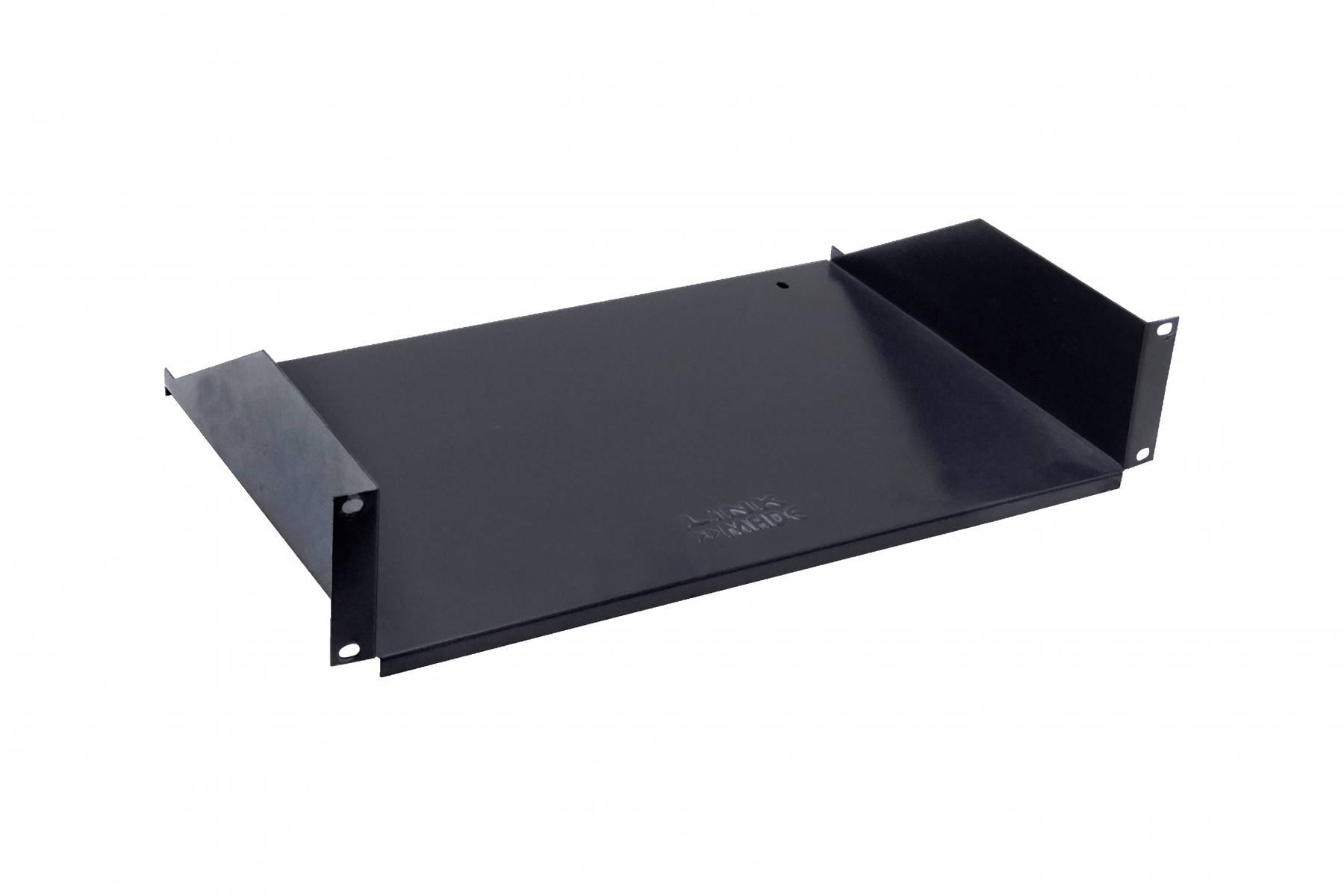 Bandeja Lisa 2U 30cm-Fondo Bandeja Negra p/Rack req-Tornillos  1