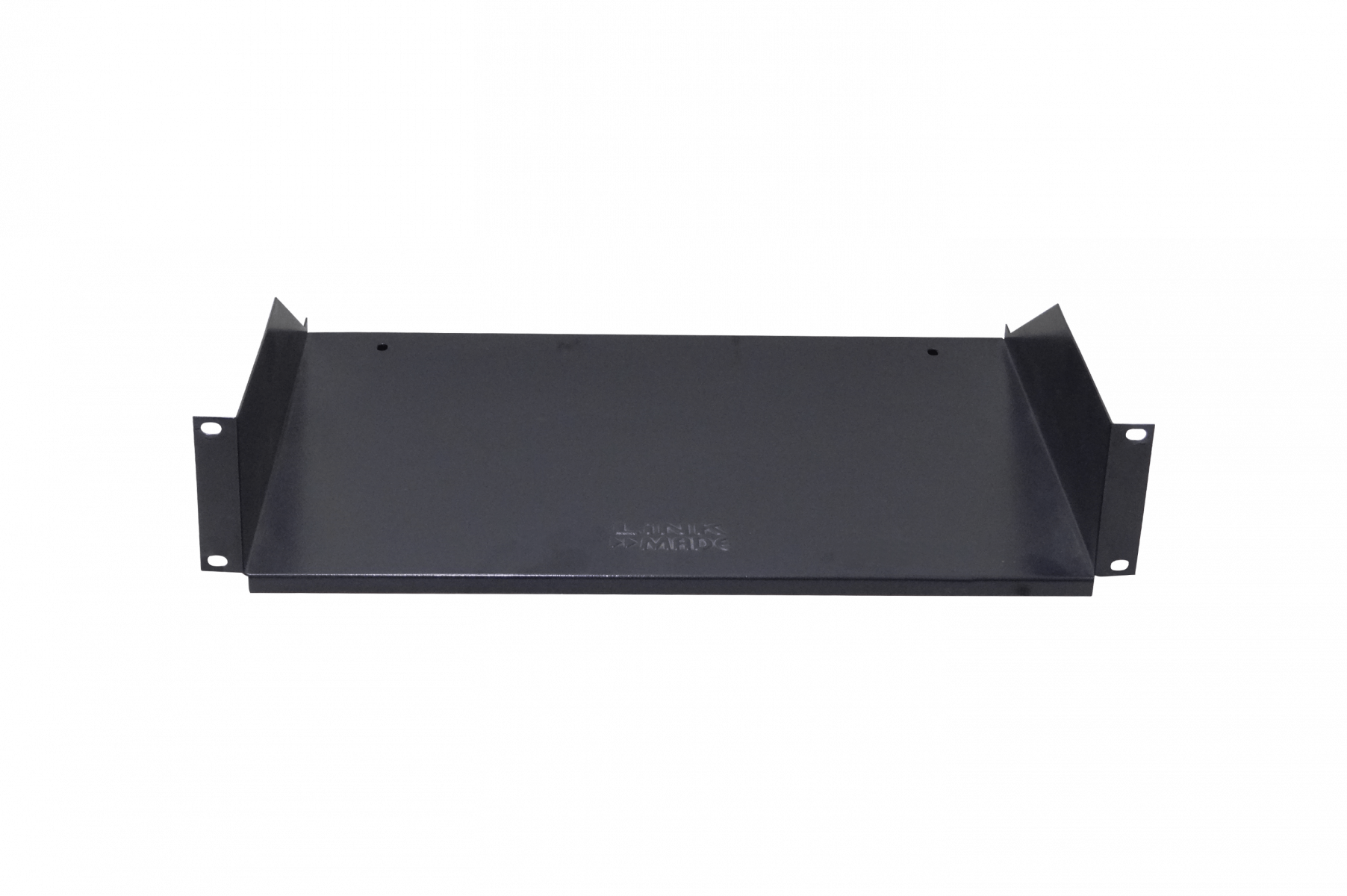 Bandeja Lisa 2U 30cm-Fondo Bandeja Negra p/Rack req-Tornillos  2