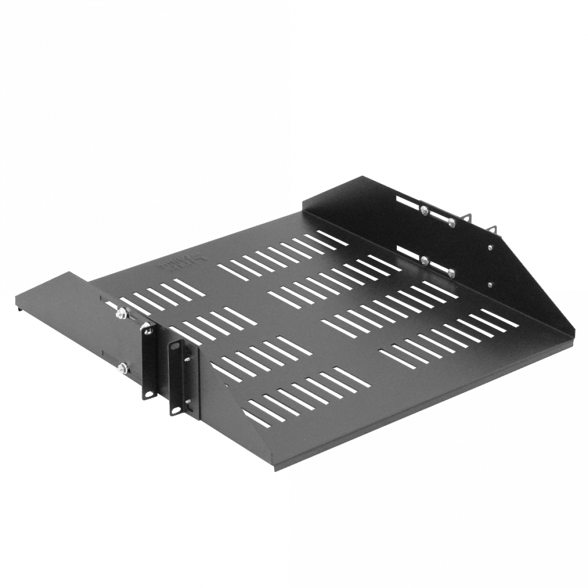 Bandeja Centrral ventilada ajustable 2U Negra 60cm 1