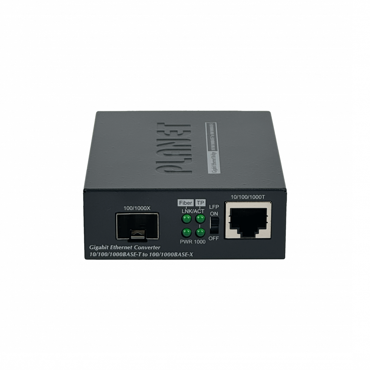 Media Converter Planet 1-1000 1-SFP Gigabit  Semi-Admin inc-5VDC/2,5A 1