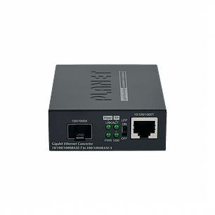 Media Converter Planet 1-1000 1-SFP Gigabit  Semi-Admin inc-5VDC/2,5A