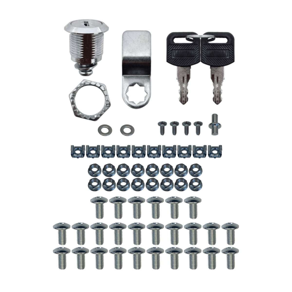 Rack 6U Desarmado 30cm-Fondo-Vacio Gabinete19P Pared inc2U 6