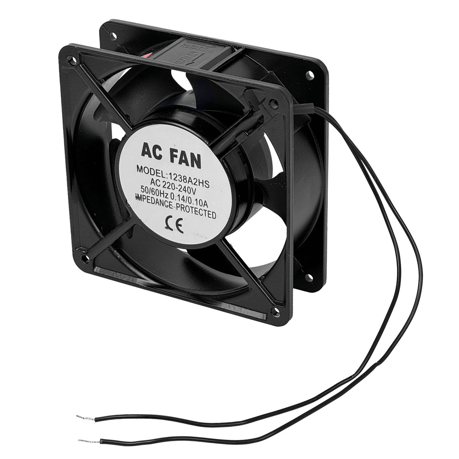 Ventilador 12x12cm, 220V AC para Turbina, Sin Enchufe 3
