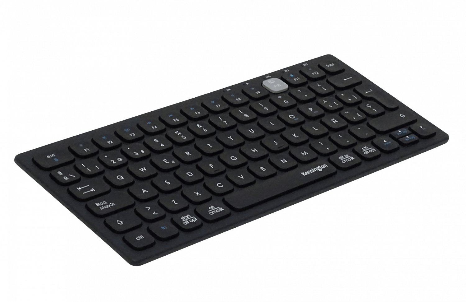 Teclado Inalambrico 2,4Ghz BT v3.0/5.0 Negro USB inc/2-AAA 1