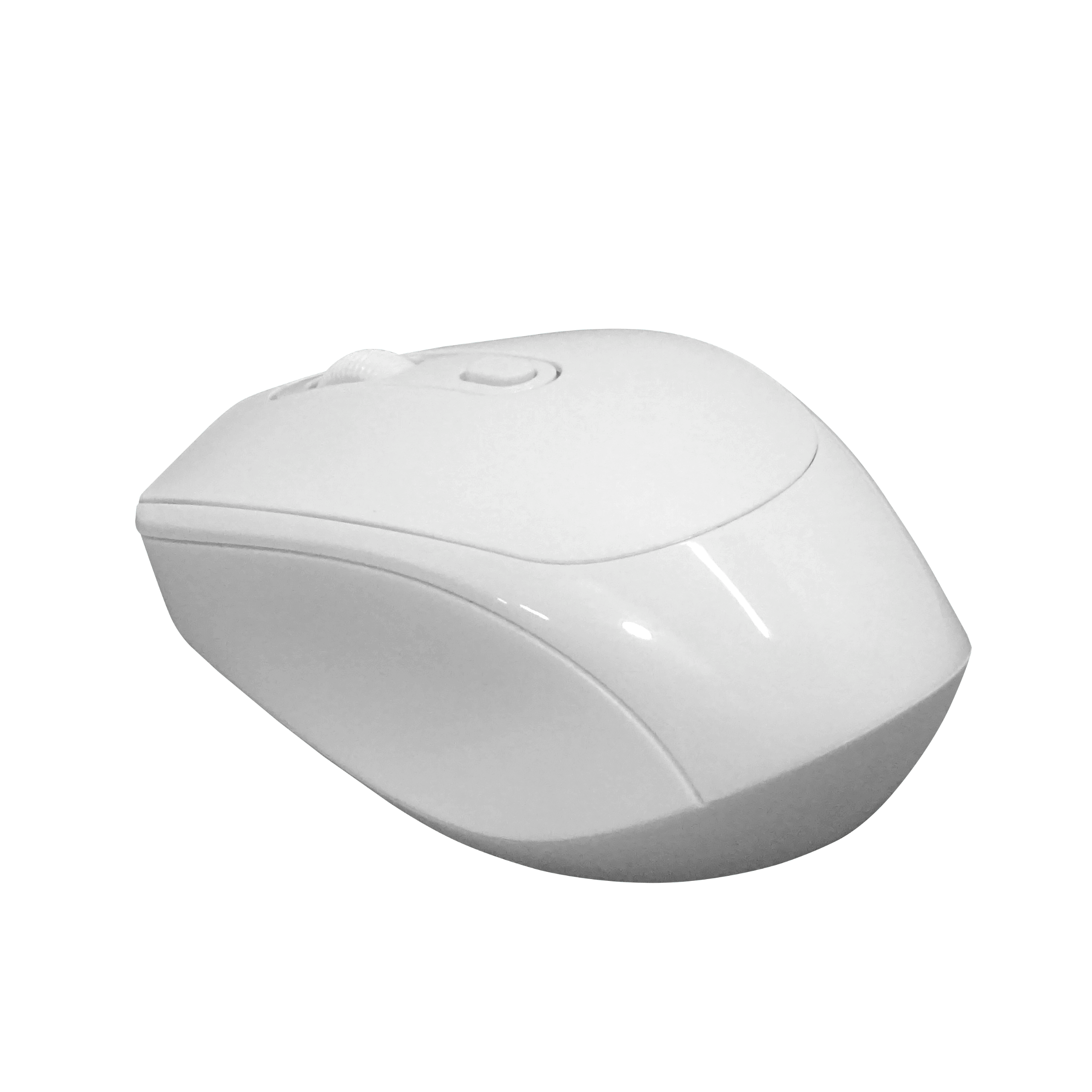 Mouse Blanco USB Inalmbrico 2,4GHz Bateria interna recargable inc/USB 3