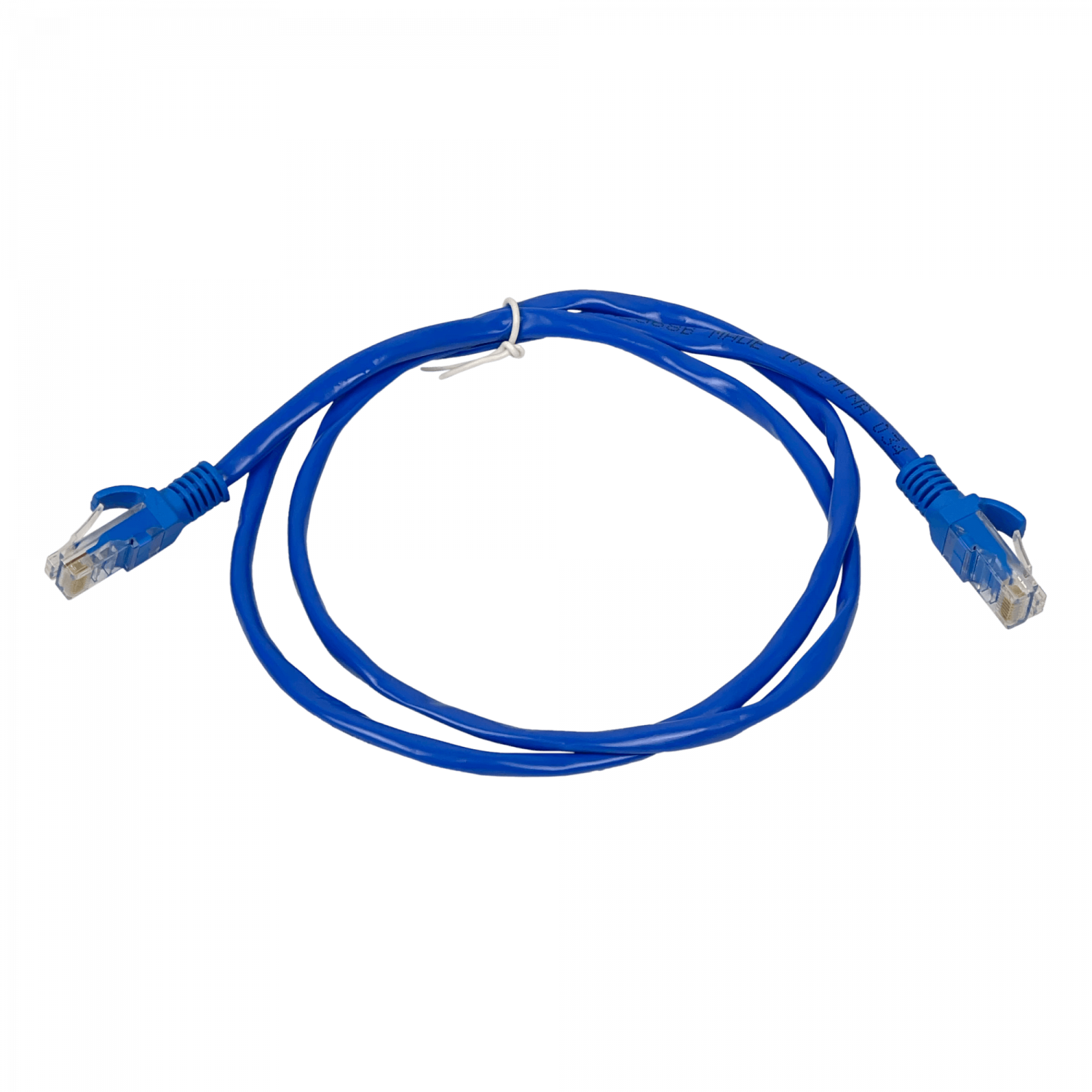 Cable Patch Cat5E Azul, 1m, Inyectado, Multifilar  1