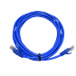 Cable Patch Cat5e 3mt Azul RJ45 CCA Inyectado Multifilar - Miniatura 2