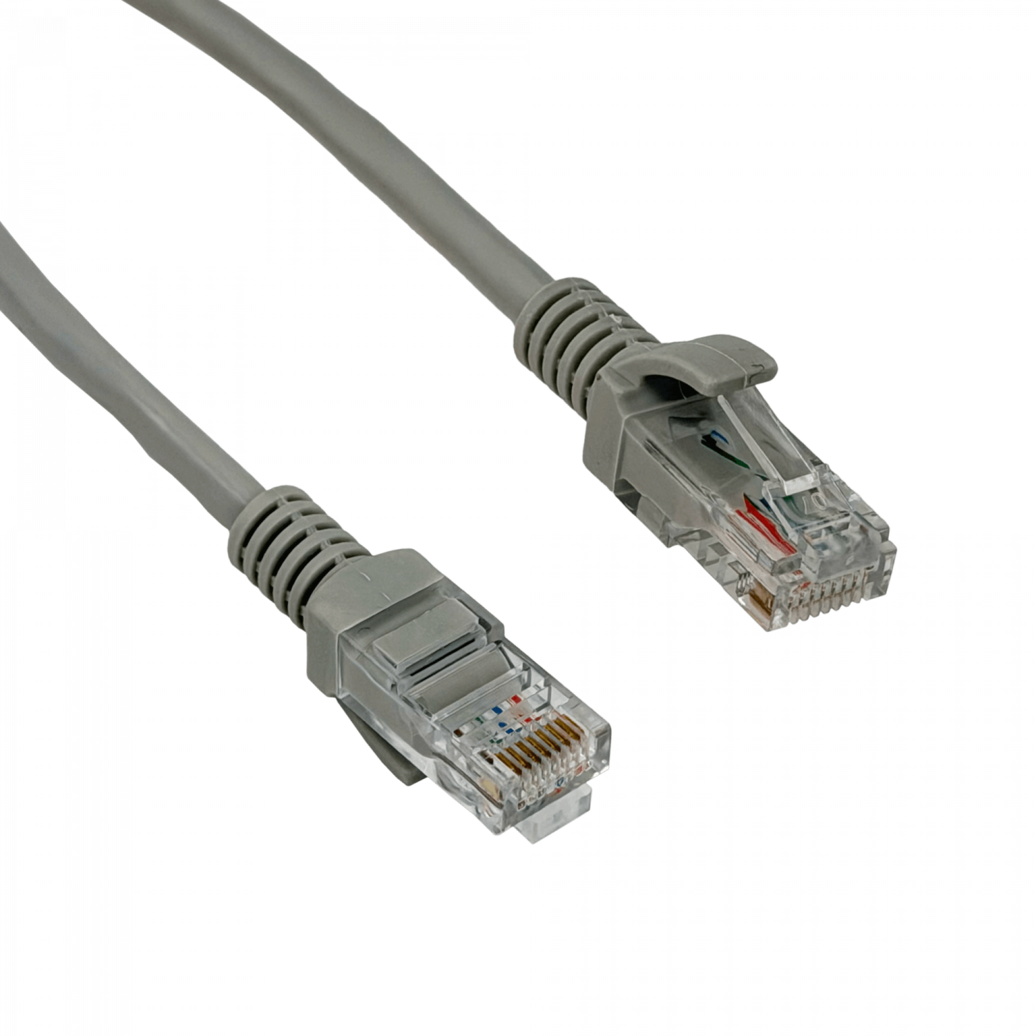 Cable Patch  Cat5E Gris, 1m, Inyectado, Multifilar 2