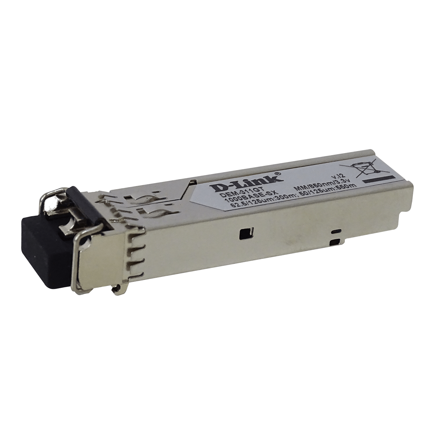 Modulo D-Link DEM-311GT Mini-GBIC 1 Puerto LC 1000BaseSX Multimodo (3.3V, hasta 550m) 3