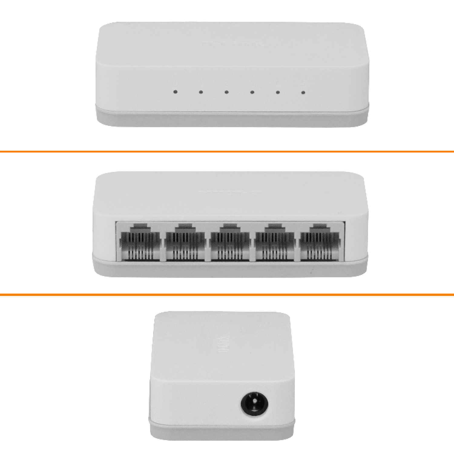 Switch D-Link DES-1005A No Administrable 5 puertos fast Ethernet 2