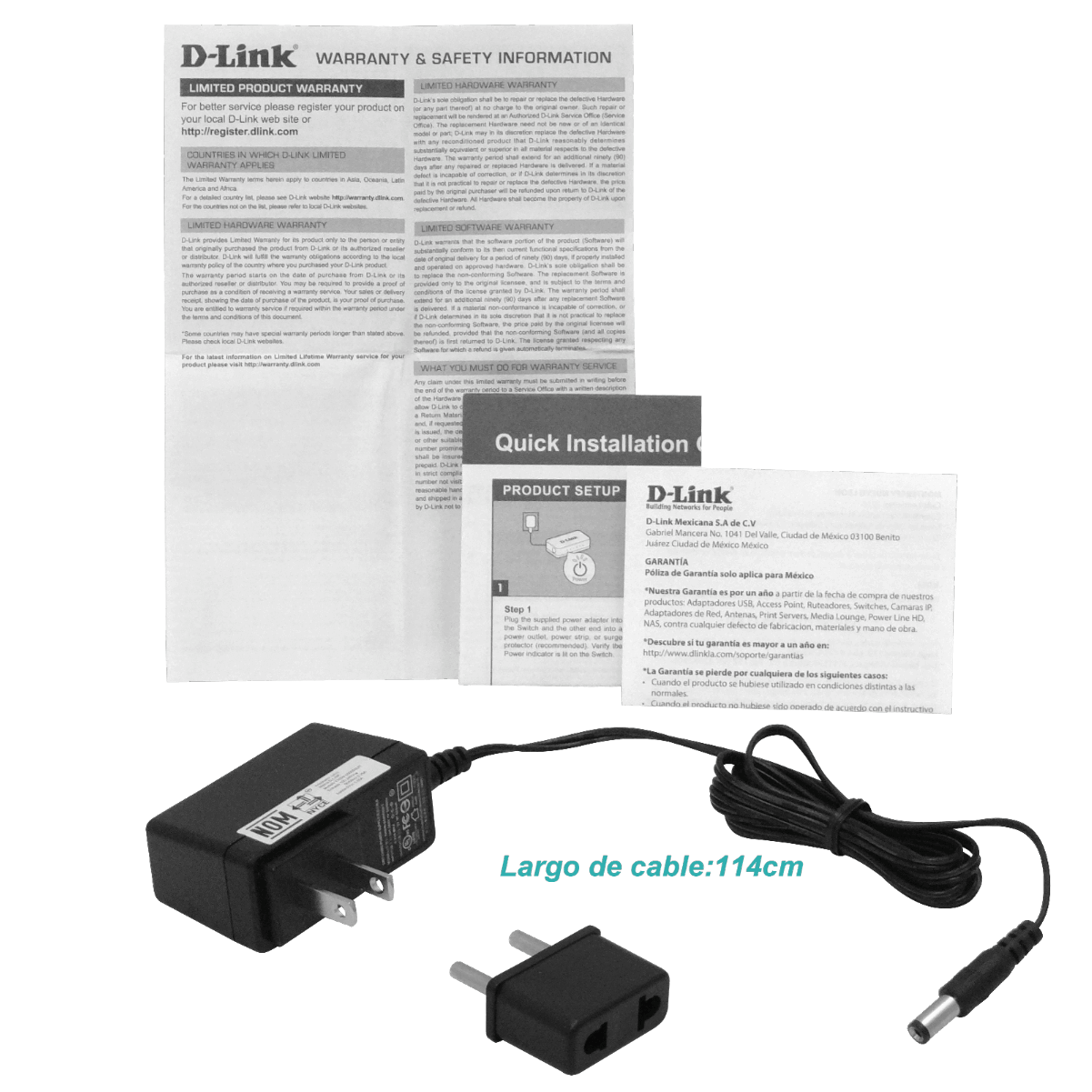 Switch D-LINK Fast Ethernet DES-1008C, 8 Puertos 10/100Mbps, 2000 Entradas - No Administrable 4