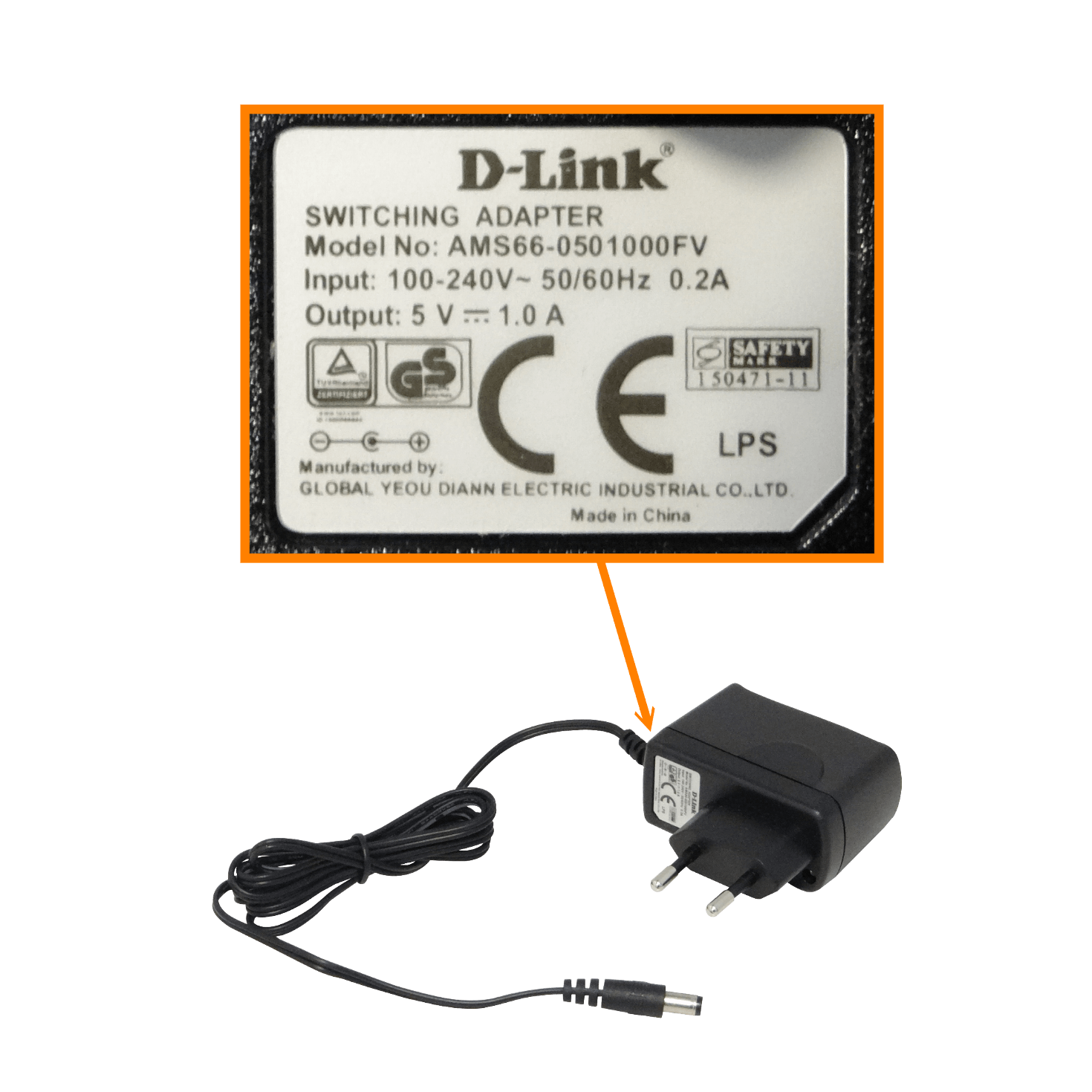 Convertidor de Medios D-Link 100Mbps SC Multimodo 850nm hasta 2km 6