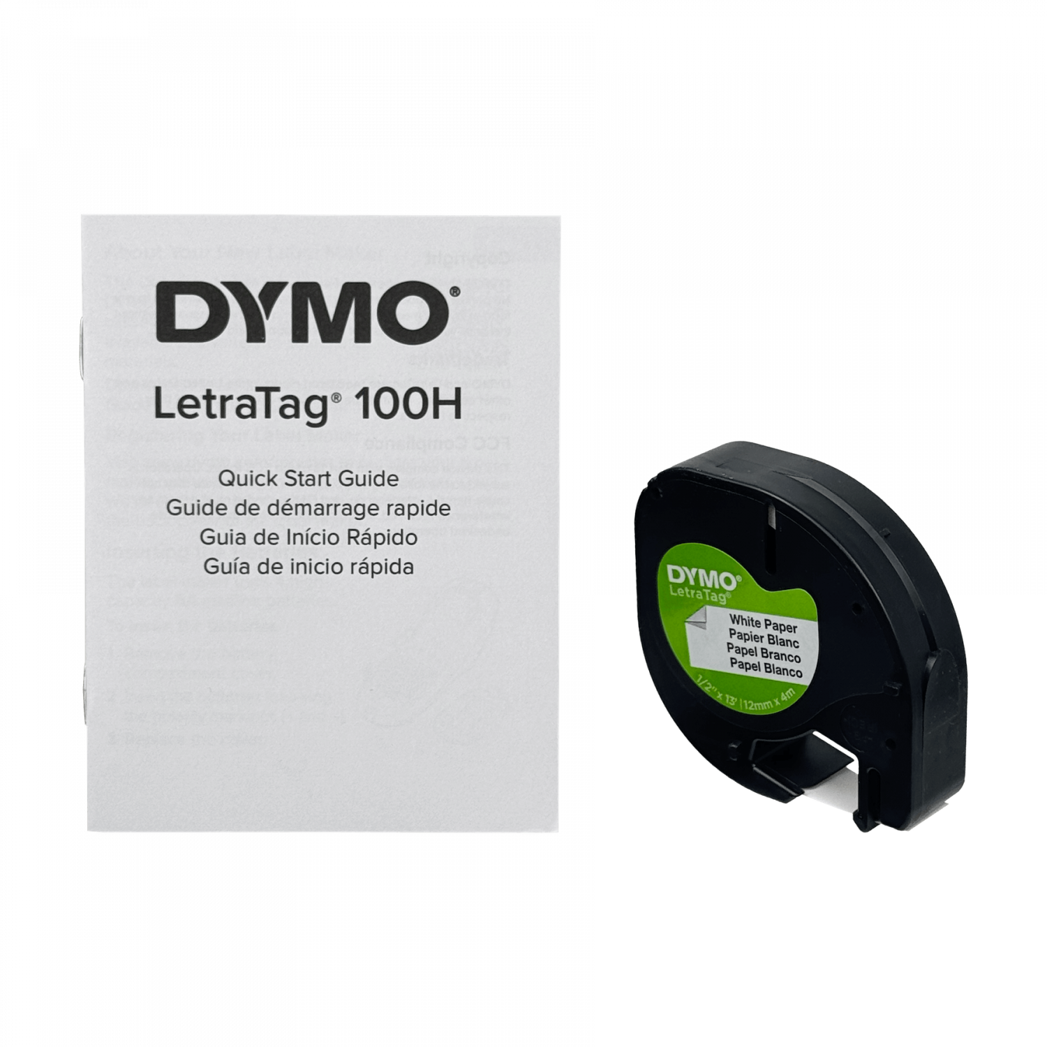 Etiquetadora Rotuladora DYMO LetraTag  LT100H req-Pilas/4-AA 5