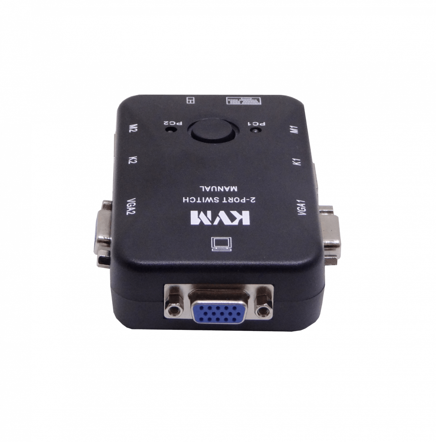 KVM 2-PS2-VGA requiere-Cables no-req-Fuente-Poder 4