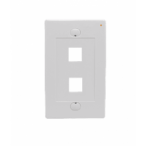 Faceplate Blanco 2-Keystone Vertical  70x114mm