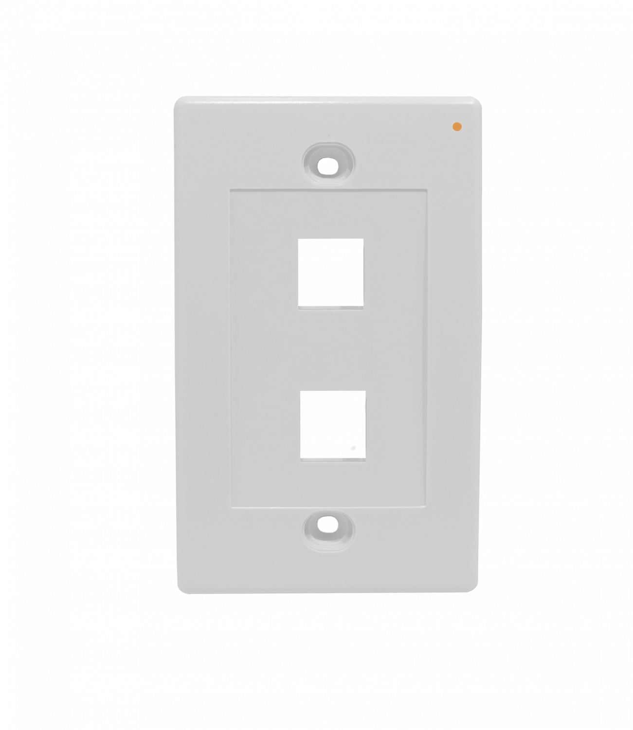 Faceplate Blanco 2-Keystone Vertical  70x114mm 3