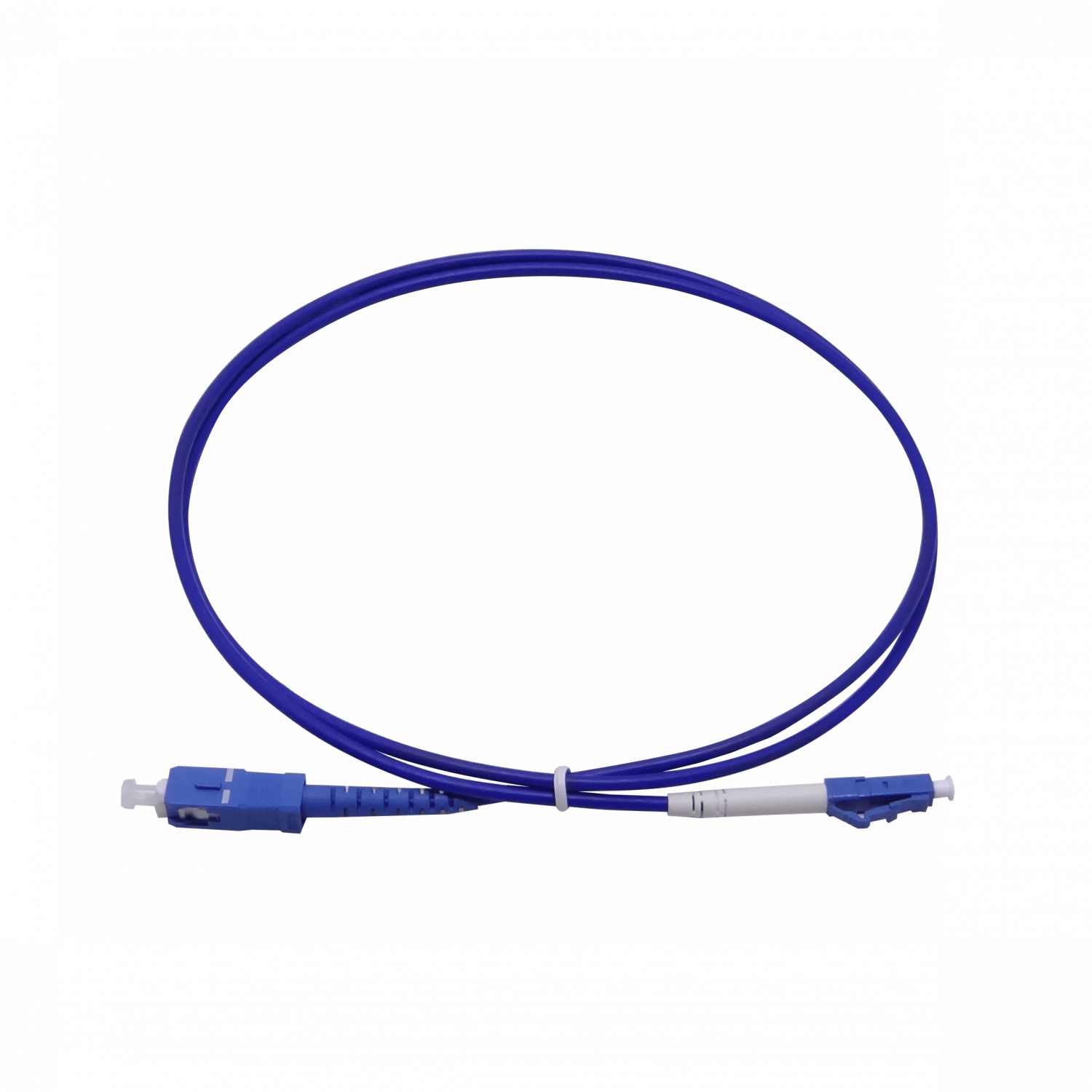 Jumper Blindado 1mt LC-SC SM Simplex Jumper Cable Fibra 3.0mm 9/125um 1