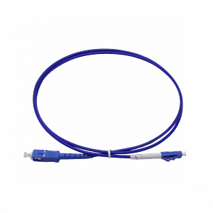 Jumper Blindado 1mt LC-SC SM Simplex Jumper Cable Fibra 3.0mm 9/125um