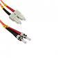 Jumper Fibra 1mt ST-SC OM1 MultiModo MM Duplex  62.5/125um LSZH - Miniatura 2