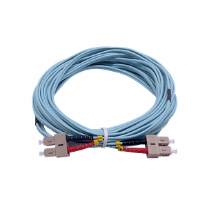 Jumper Fibra 10mt SC-SC OM3 MultiModo MM Duplex 3.0mm 50/125um LSZH