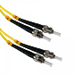 Jumper Cable Fibra 1mt ST-ST MonoModo SM Duplex  9/125um 3mm - Miniatura 3