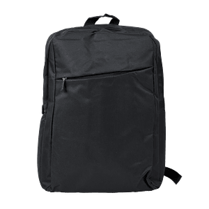 Mochila Notebook 16.1” 35x50cm Negra con Conexión USB-A