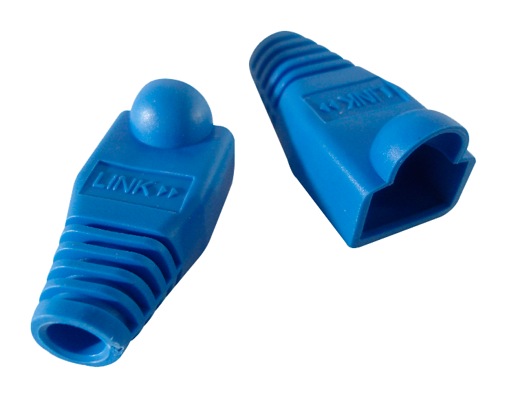 Capuchon p/RJ45 Azul Bolsa-100-unidades  3