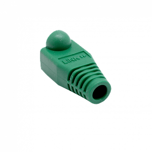 Capuchon p/RJ45 Verde Bolsa-100-unidades 