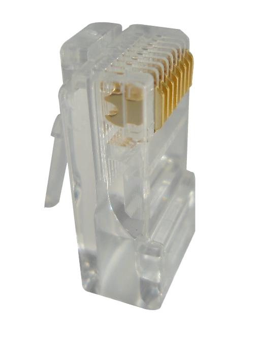 Conector RJ45 Cat5e UTP para Cable Multifilar, Bolsa de 100 Unidades  1