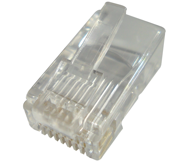 Conector RJ45 Cat5e UTP para Cable Multifilar, Bolsa de 100 Unidades  2