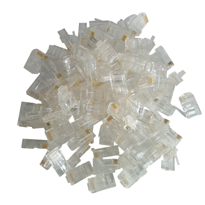 Conector RJ45 Cat5e UTP para Cable Multifilar, Bolsa de 100 Unidades  3