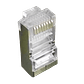Conector RJ45 Metálico para Cat5E FTP/STP 10 Unidades - Miniatura 2