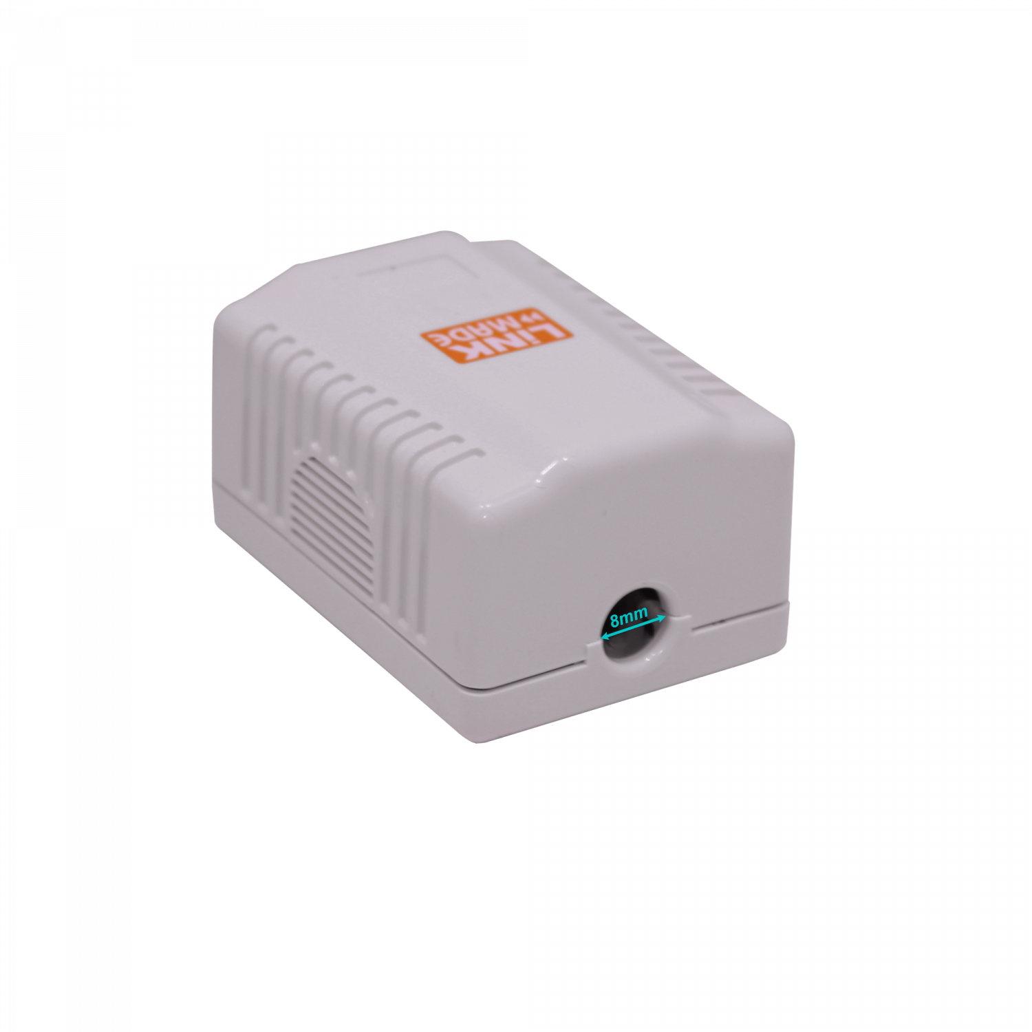 Roseta 1-RJ45 Cat5e UTP 66x49x25mm 3