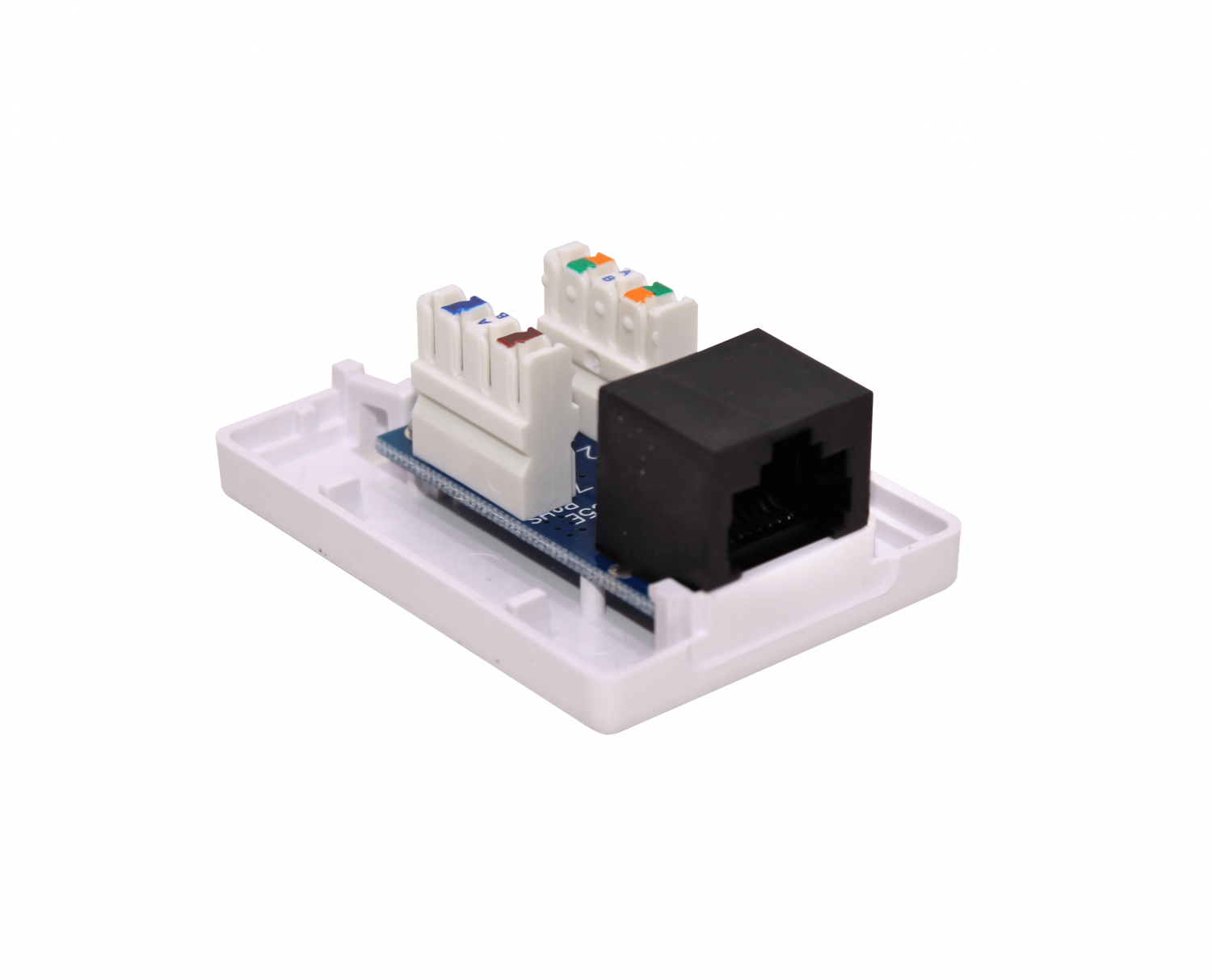 Roseta 1-RJ45 Cat5e UTP 66x49x25mm 4