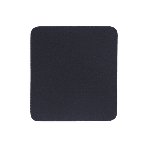 Mouse Pad Negro 24x22cm MPBK, Superficie Antideslizante
