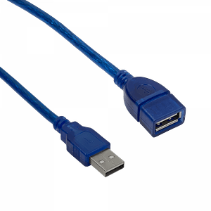 Cable de Extensión USB Pasivo 1.5m, USB A-M a USB A-H