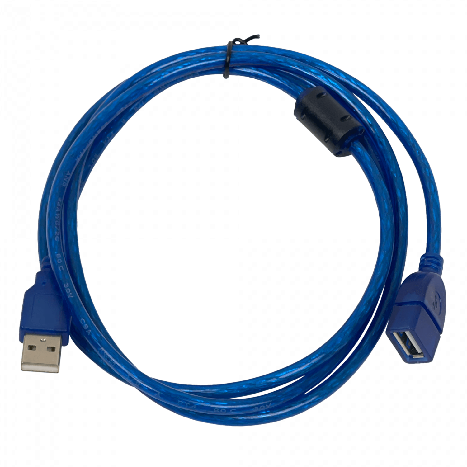 Cable de Extensión USB Pasivo 1.5m, USB A-M a USB A-H 2