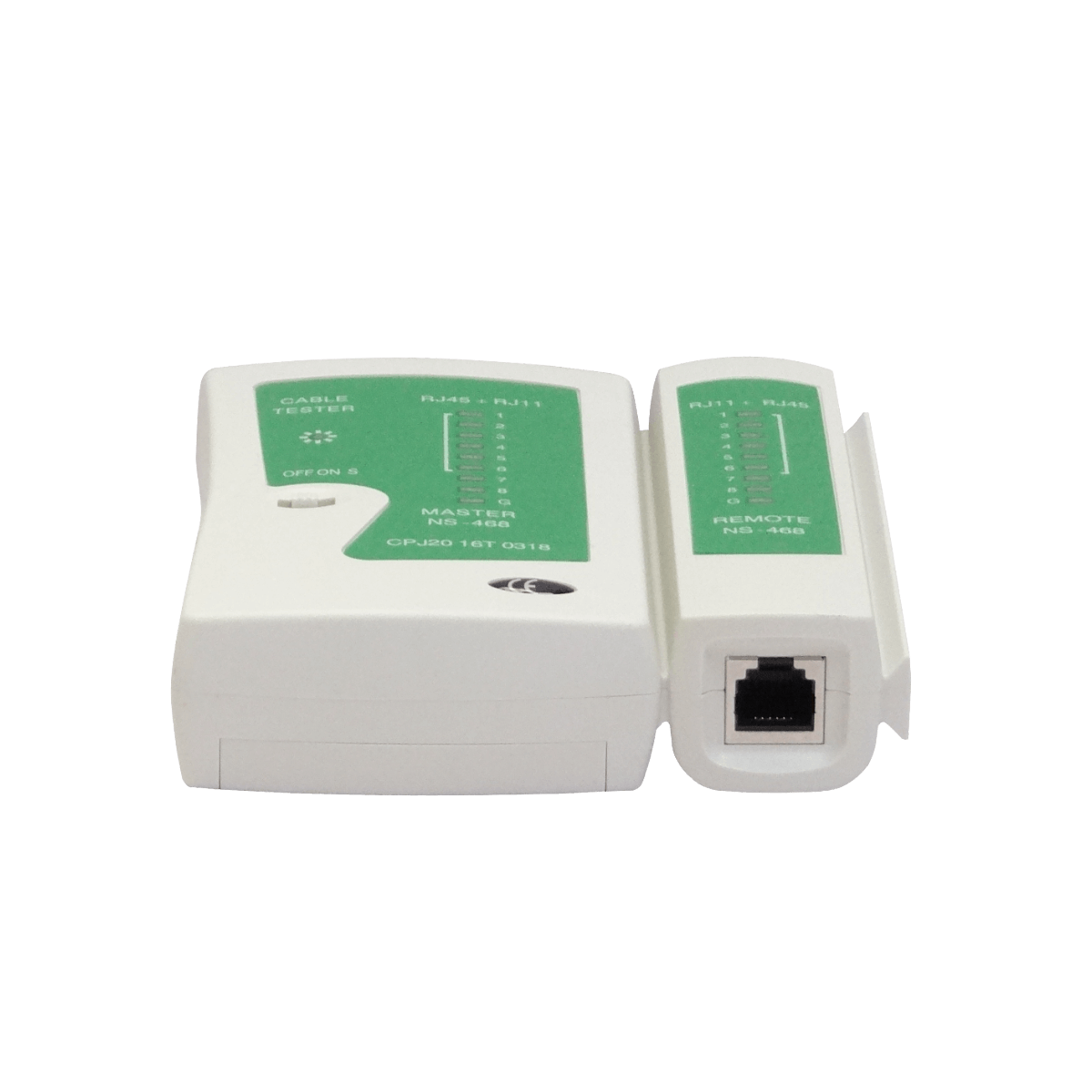 Tester RJ45 req-Bat9V RJ11 RJ12 RJ14 RJ25 8p8c 6c6c 6p4c 6p2c NS-468 1