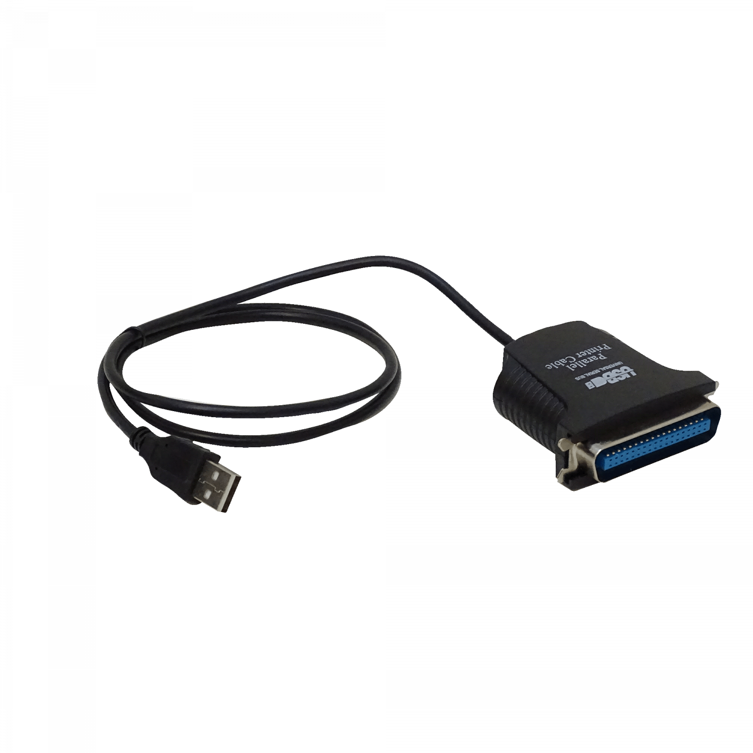 Adaptador USB a Paralelo CEN36M Y-120, 140cm, Chipset Prolific 1