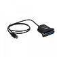 Adaptador USB a Paralelo CEN36M Y-120, 140cm, Chipset Prolific - Miniatura 1