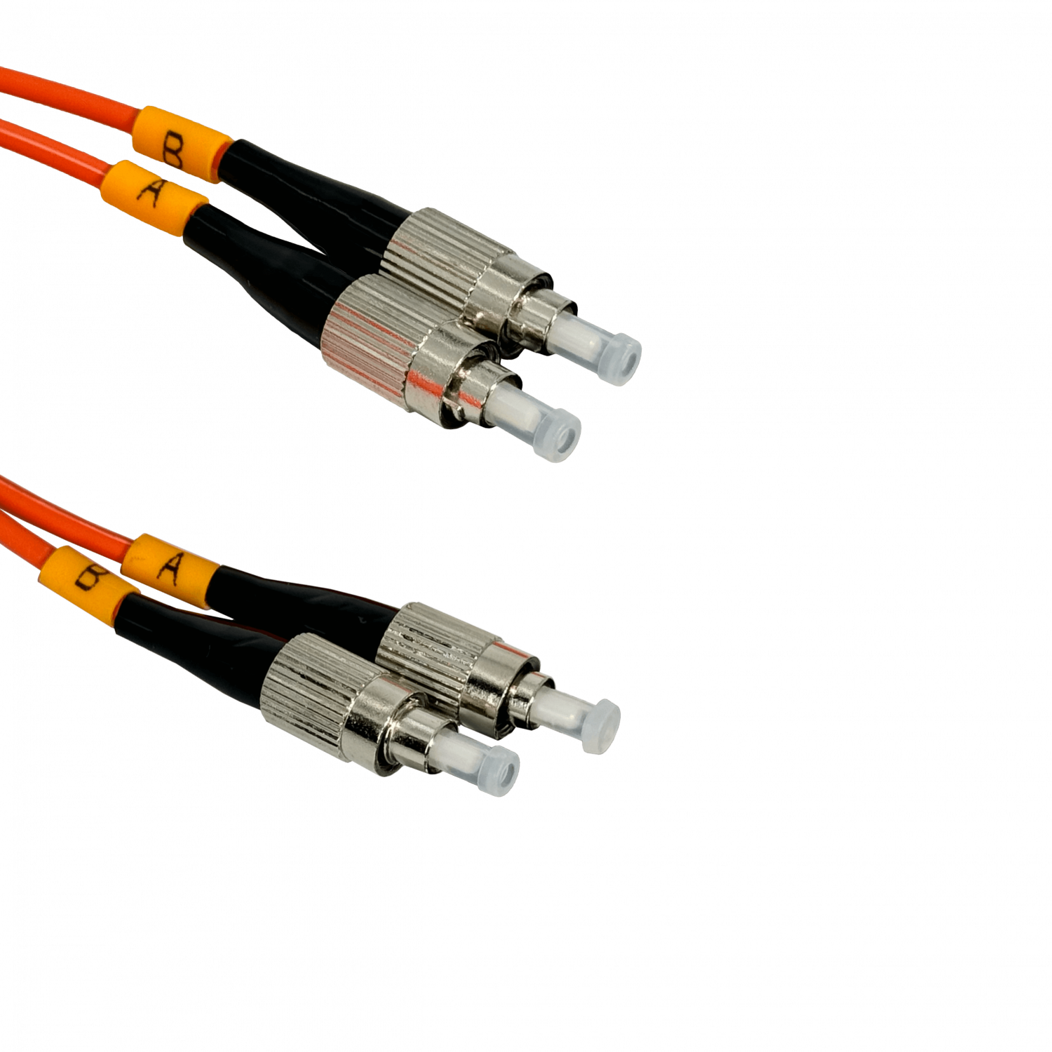 Jumper Fibra 2mt ST-ST OM1 Multimodo MM Duplex  62.5/125um LSZH 2
