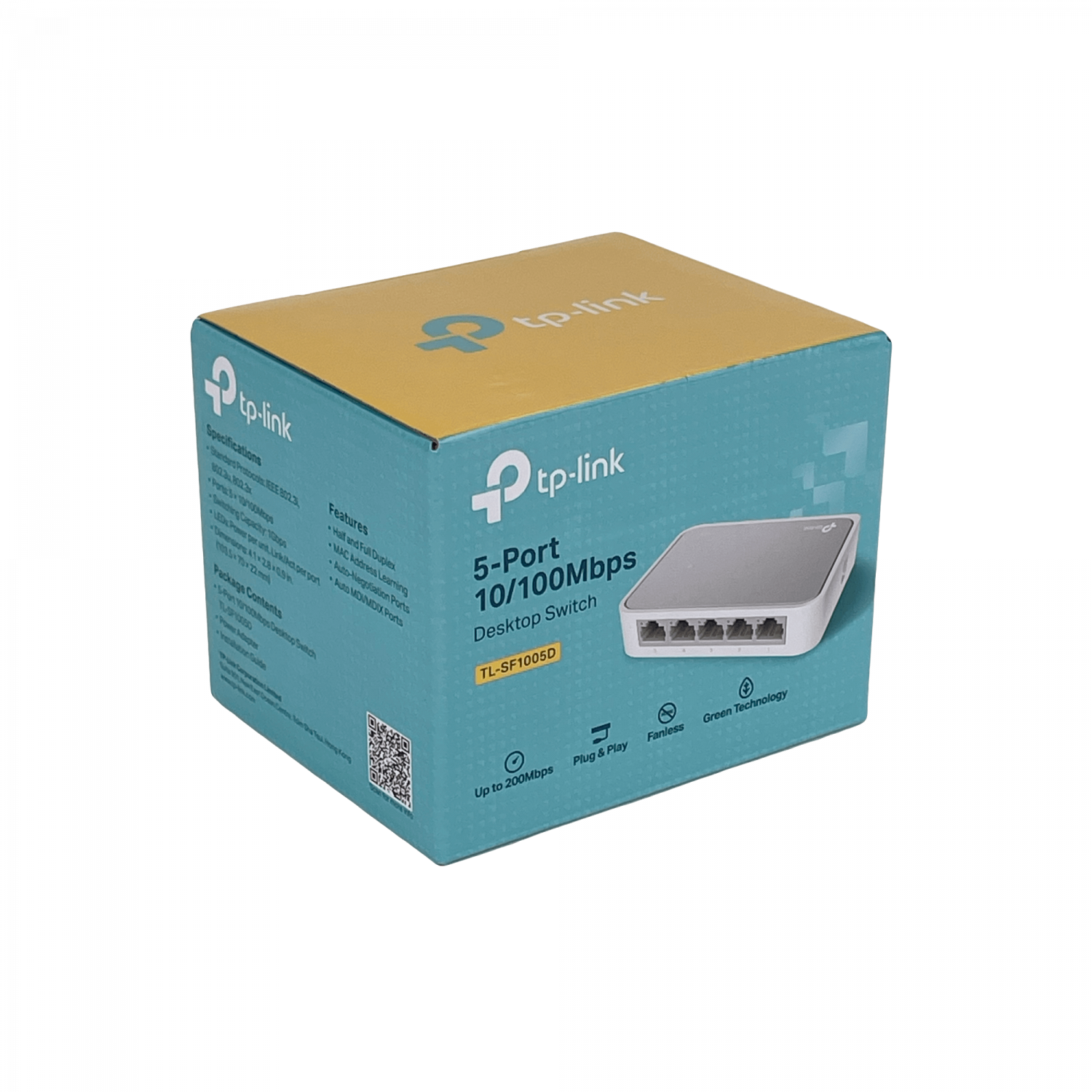 Switch TP-LINK TL-SF1005D 5 Puertos 10/100Mbps, Auto MDI/MDIX, Plug and Play, Fanless, No Administra 8
