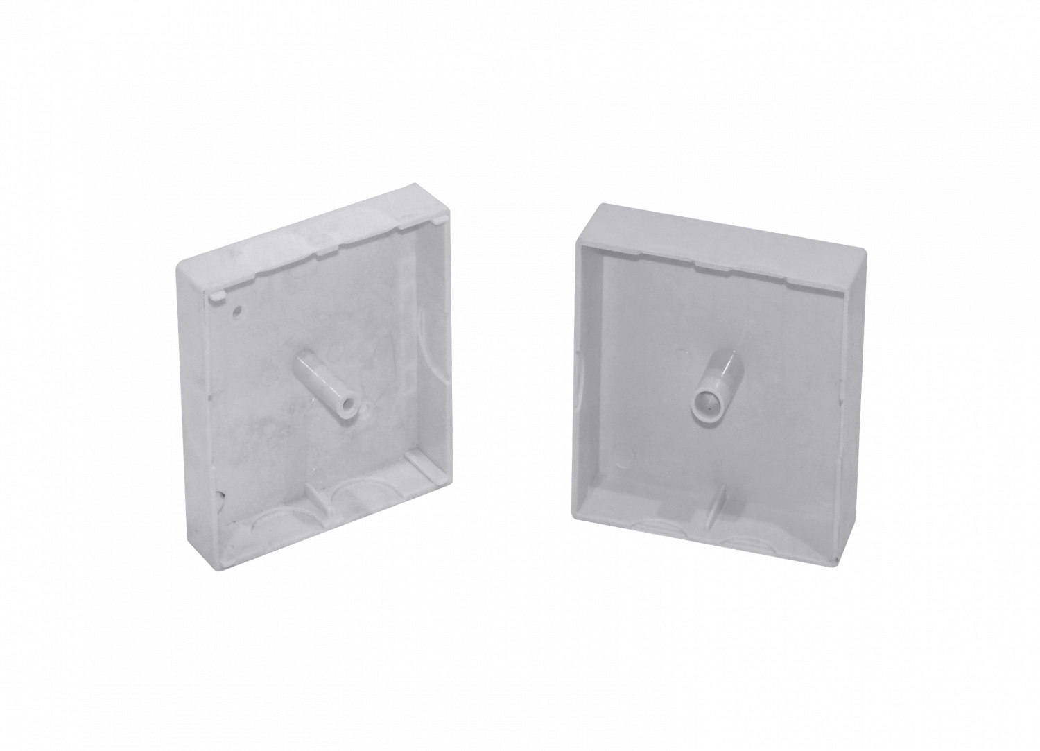 Caja Estanca Blanca 65x65x35mm  1-Tornillo 1